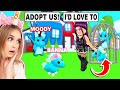 She ONLY Wanted To ADOPT DIAMOND PETS So We Went Undercover To Find Out WHY In Adopt Me! (Roblox)