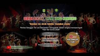 Pentas Sanggar Tari Se-Kab.Trenggalek ''GEBYAR BEKSAN,BUMI YAKSO HAMBEKSO'' Hari Tari Dunia 2026 (C)