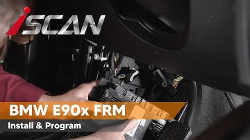 How to Install and Program a New or Used Footwell Module (FRM) in a BMW E90 x Model
