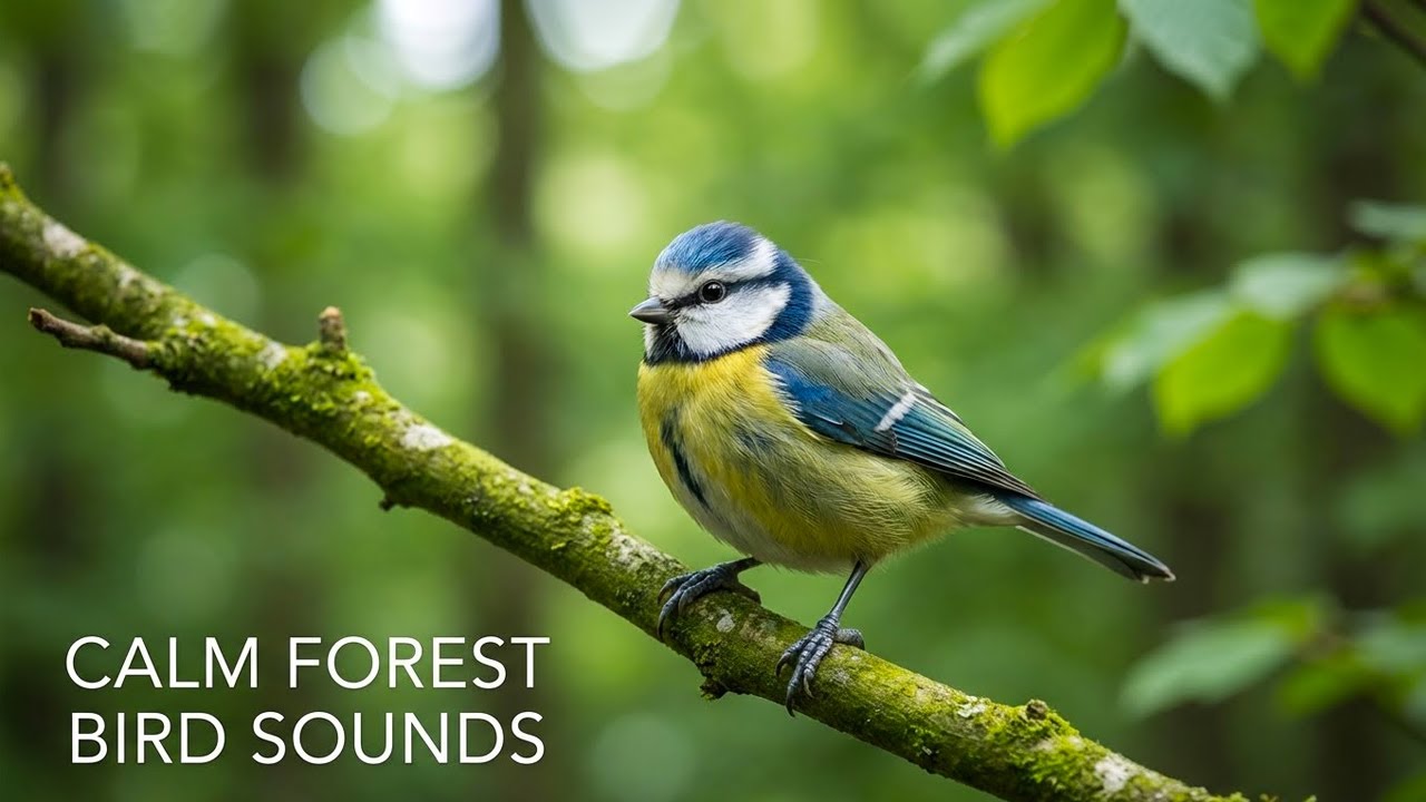 Calm Forest Bird Sounds 🌿 | Relaxing Birds Chirping for Deep Sleep ...