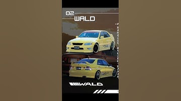不人気とは言わせないアルテッツァカスタム6選 #jdm #toyota