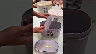 KG Pirinç Saklama Kutusu – Ölçekli Akıllı Dispenser | Airtight Rice Storage Box #foodcontainer