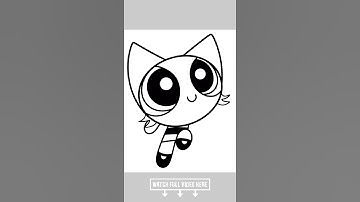 Sprunki Wenda BECOMES a Powerpuff Girl! #art #sprunki  #drawingtechniques #drawing