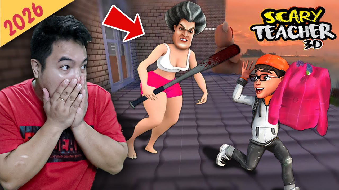 Lokong Bata Hinubaran si Teacher Huli sa Akto! - SCARY TEACHER