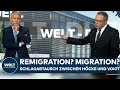 Tvduell remigration migration hcke afd und voigt cdu liefern sich schlagabtausch bei welt