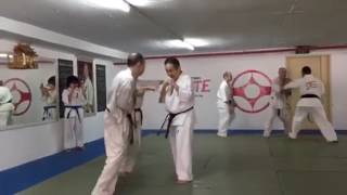 Dan Grading Kumite Senpai Yamamoto