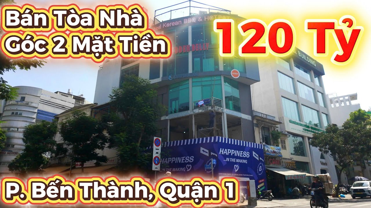 BÁN NHÀ TRUNG TÂM QUẬN 1  NGAY CHỢ BẾN THÀNH  CHỈ 120 TỶ