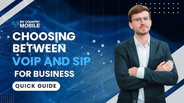 VoIP vs. SIP: The Ultimate Showdown for Business Communication | My Country Mobile
