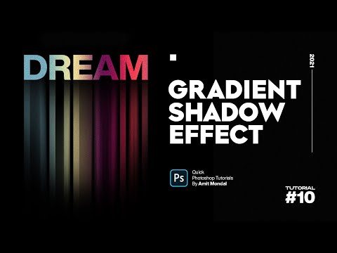 Long Gradient Text Effect in Photoshop | Long Gradient Shadow Text Effect in Photoshop | fxbhaiya