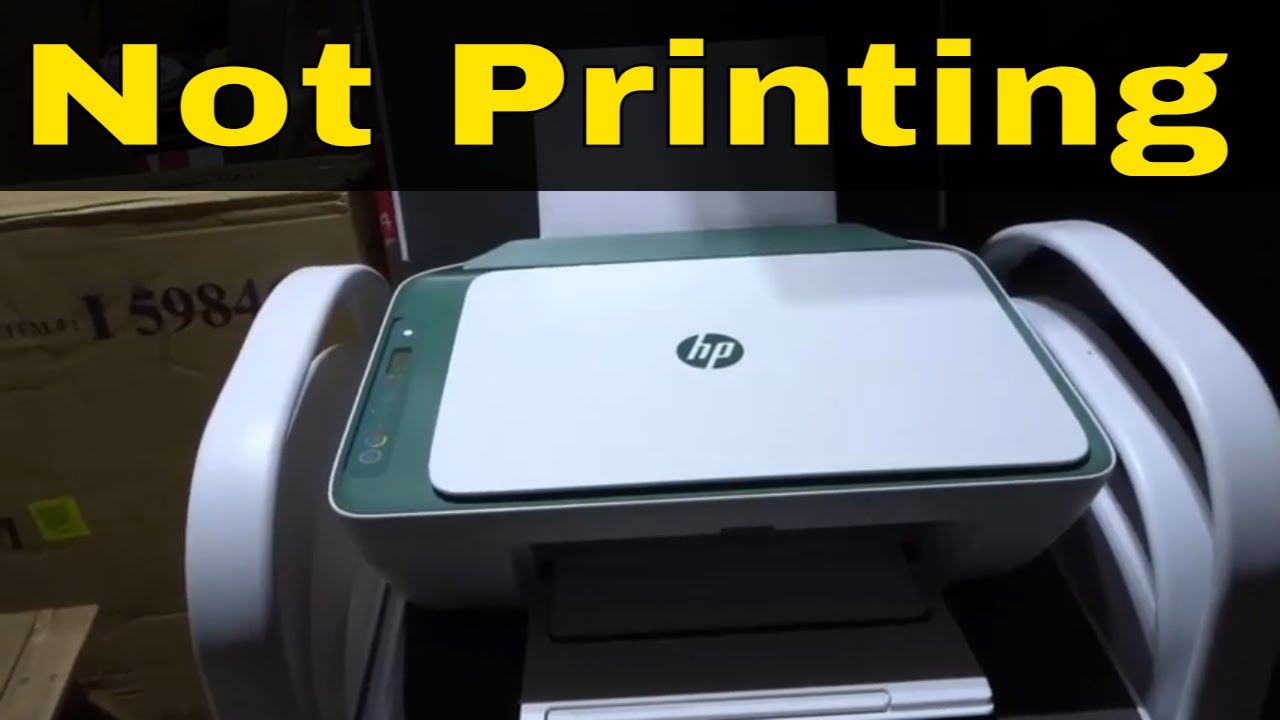 HP Deskjet Printer Not To It By Step Tutorial - YouTube