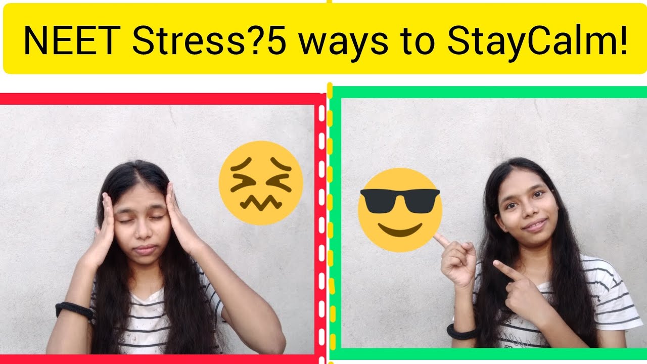🛑NEET Prep Stress? 7 Ways to Stay Calm & Focused #examtips - YouTube
