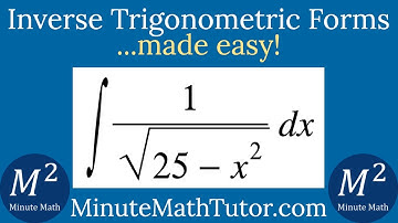 Integrate | 1/(sqrt(25-x^2)) dx