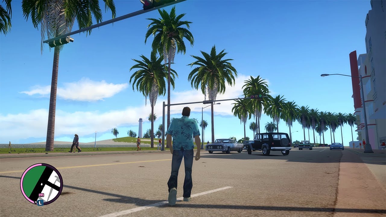 Free Roam Gameplay  - GTA Vice City NextGen