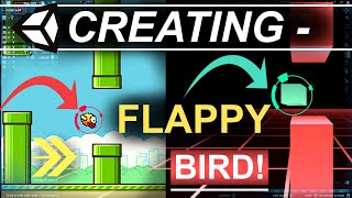 Unity 3D : Programming Flappy Bird Gameplay (In 4 Minutes!!) screenshot 3