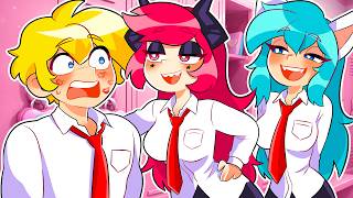 In Una Scuola SOLO RAGAZZE su BROOKHAVEN ROBLOX!