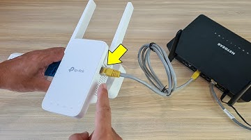 how to use cable to add a range extender to your network | tp-link RE315