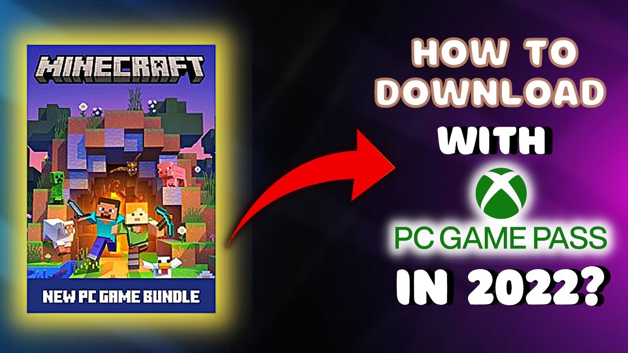 How to Play Minecraft PC Bundle with PC Game Pass?