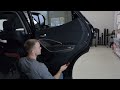 How to remove the door panel on a Hyundai Santa Fe 2016