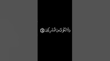 كرومات قرآن شاشة سوداء■القارئ:محمد ايوب●قل اني امرت ان اكون اول من اسلم ولا تكونن من المشركين..