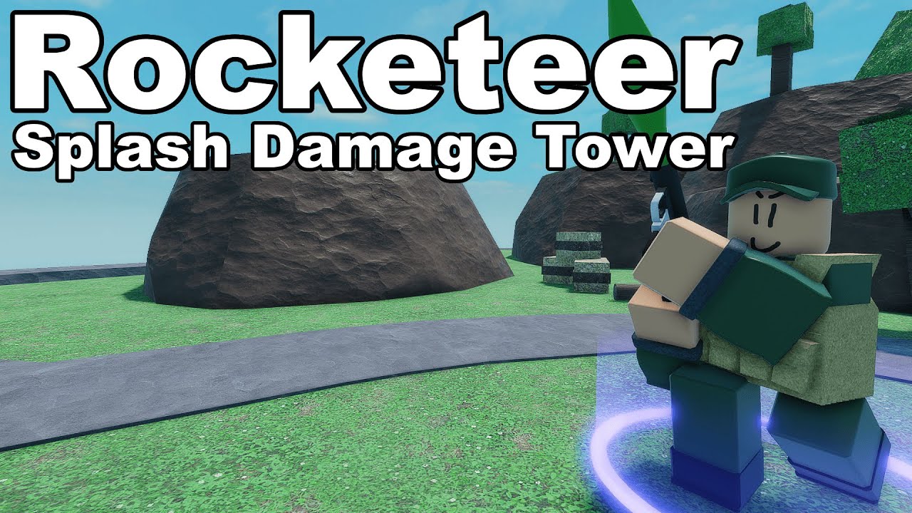Rocketeer Splash Damage│NPC Tower Defense YouTube