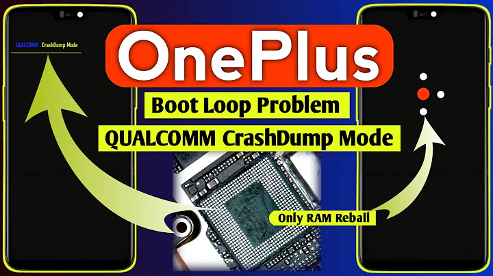 Oneplus 6/6T, 7T, 8/8T, 9/9R/9 Pro Crash Dump, Stuck On Logo & Restart Problem Fix Only #RAMReball