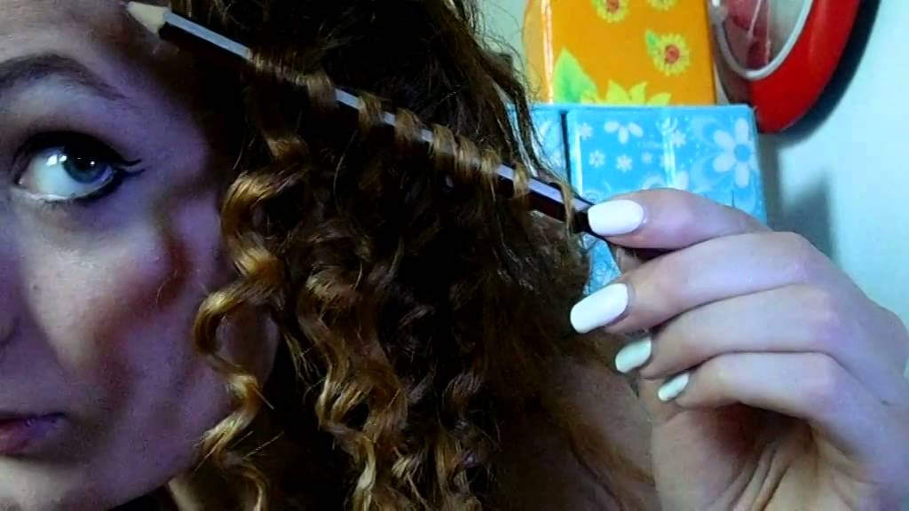 Tutorial : CAPELLI RICCI CON UNA MATITA