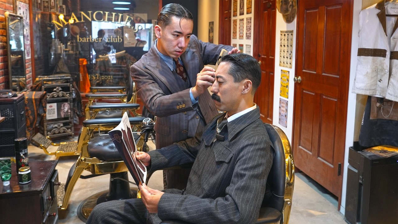 💈(ASMR) Master of Classic Cuts — National Finalist Barber’s Haircut Session