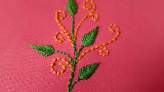 hand embroidery for beginners | basic stitch hand embroidery design for women