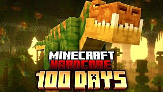 Mình Sinh Tồn 100 Ngày Minecraft Alex's Caves Hang Nguyên Thủy Siêu Khó !! 100 Day Hardcore