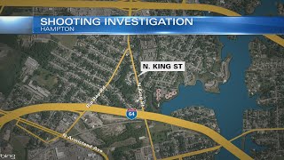 Man found shot overnight in parking lot on North King Street in Hampton