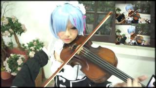 【Re:Zero OST - Elegy For Rem】-Rem cosplay- (Violin Cover) (from Episode 15)【Kay'E 】 chords