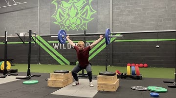 Block Snatch from Mid-thigh