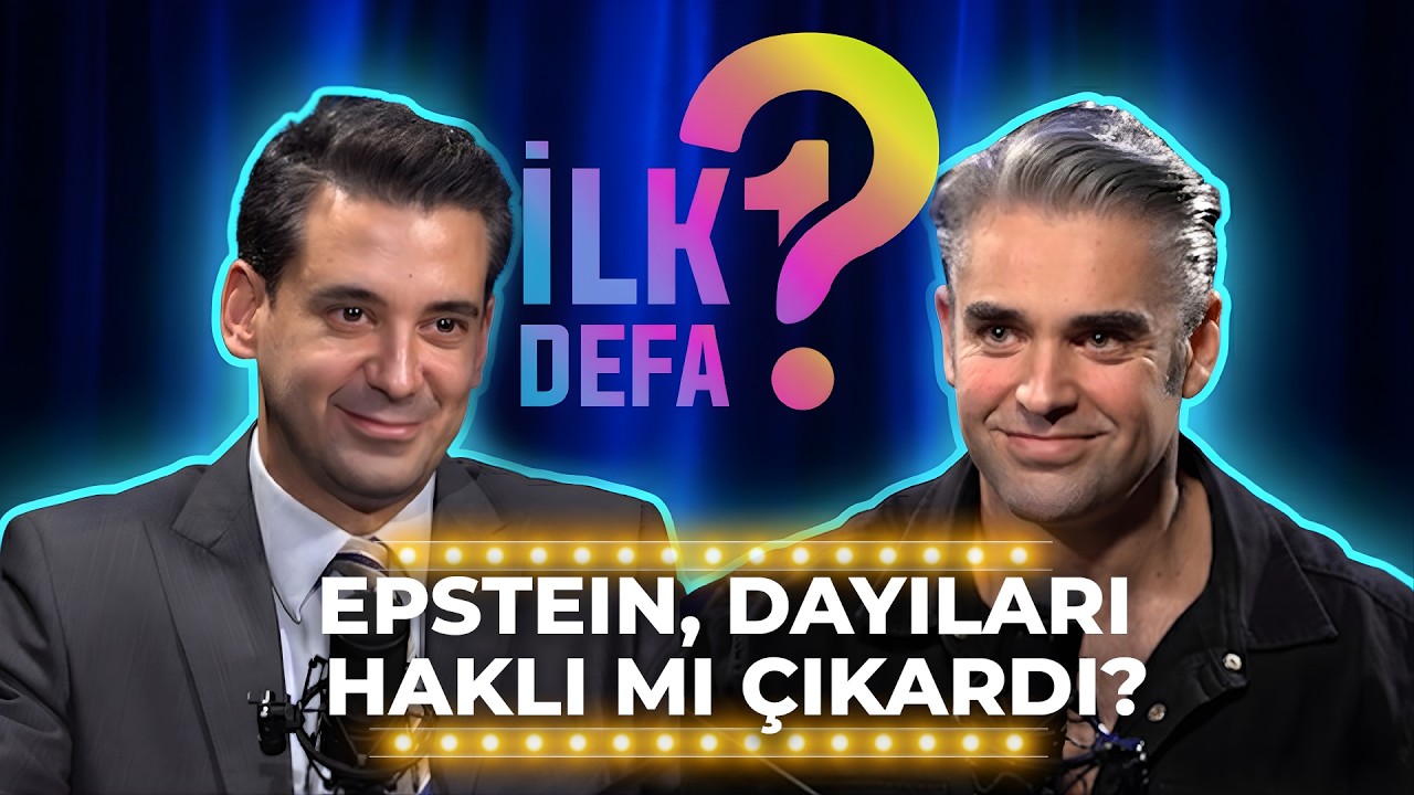 İLK DEFA 2. BÖLÜM | KONUK: BARIŞ OKAN BELOVACIKLI | EPSTEIN SKANDALI - KAHVEHANE DAYILARI HAKLI MI?