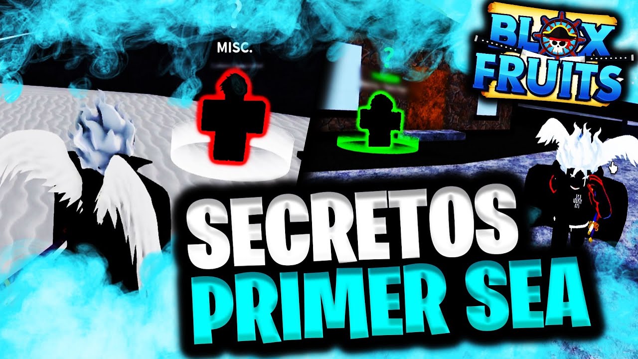 NPCS SECRETOS do SEA 2 no Blox Fruits #roblox #bloxfruits, ttk blox fruit