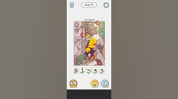 Brain Up Quiz Level 171 Find objects - Gameplay Solution Walkthrough
