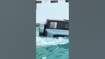 BYD Yangwang U8: The Ultimate Off-Road SUV That Can Swim#shorts