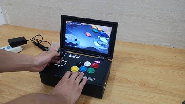 14K Games Raspberry Pi 3B+ 10 " LCD Retro Video Game Machine, Recalbox System