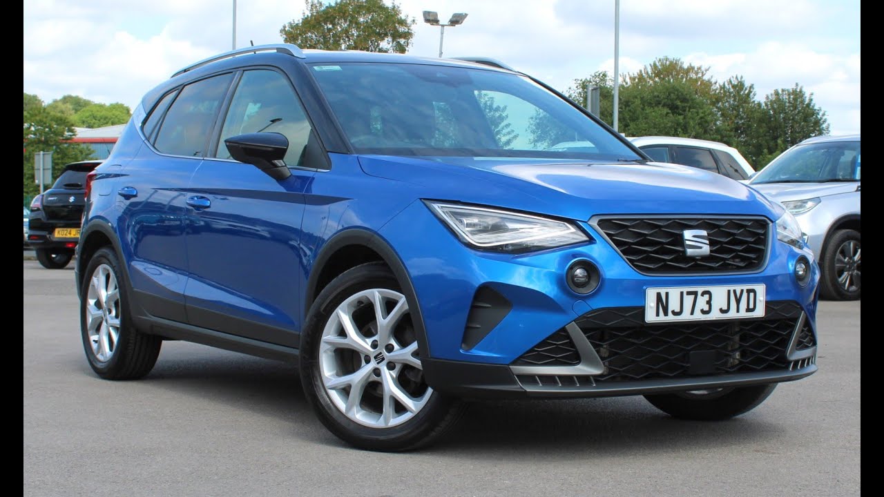 NJ73 JYD Seat Arona 1.0 TSI 110 Fr Sapphire Blue 2023