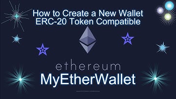 MyEtherWallet - How to Create a New Wallet ERC20 Token Compatible