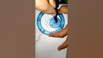 Spirograph #viralvideo #art #spirograph #artandcraft #diy #spirographdrawing #craft #drawing