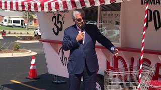 Portillo's founder Dick Portillo speaks at Normal restaurant Details