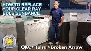 How to Replace your Clearray Bulb on Sundance Hot Tub | Galaxy Home Recreation