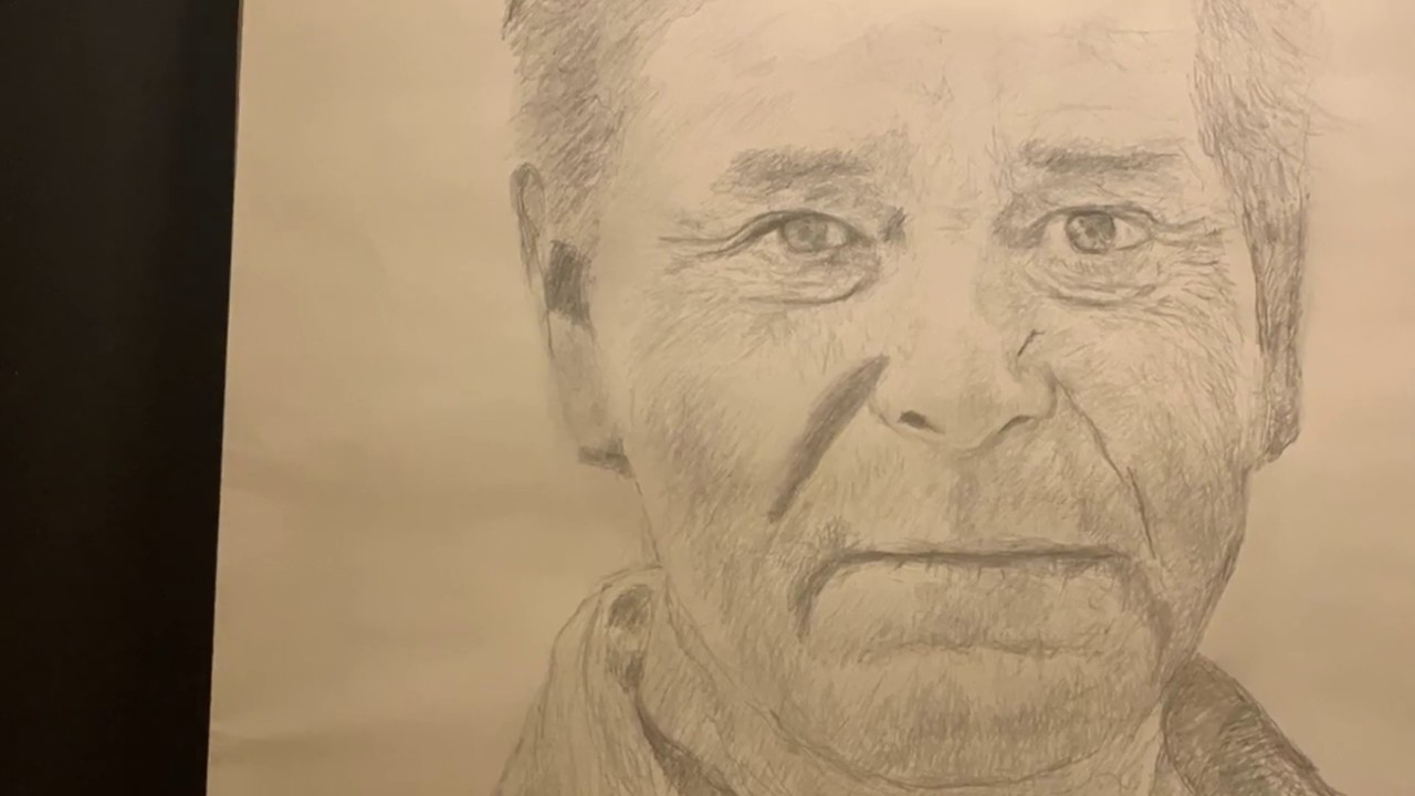 ART BY EVANGELOS pencil sketch drawing of Danish celebrity actor ⭐ ...