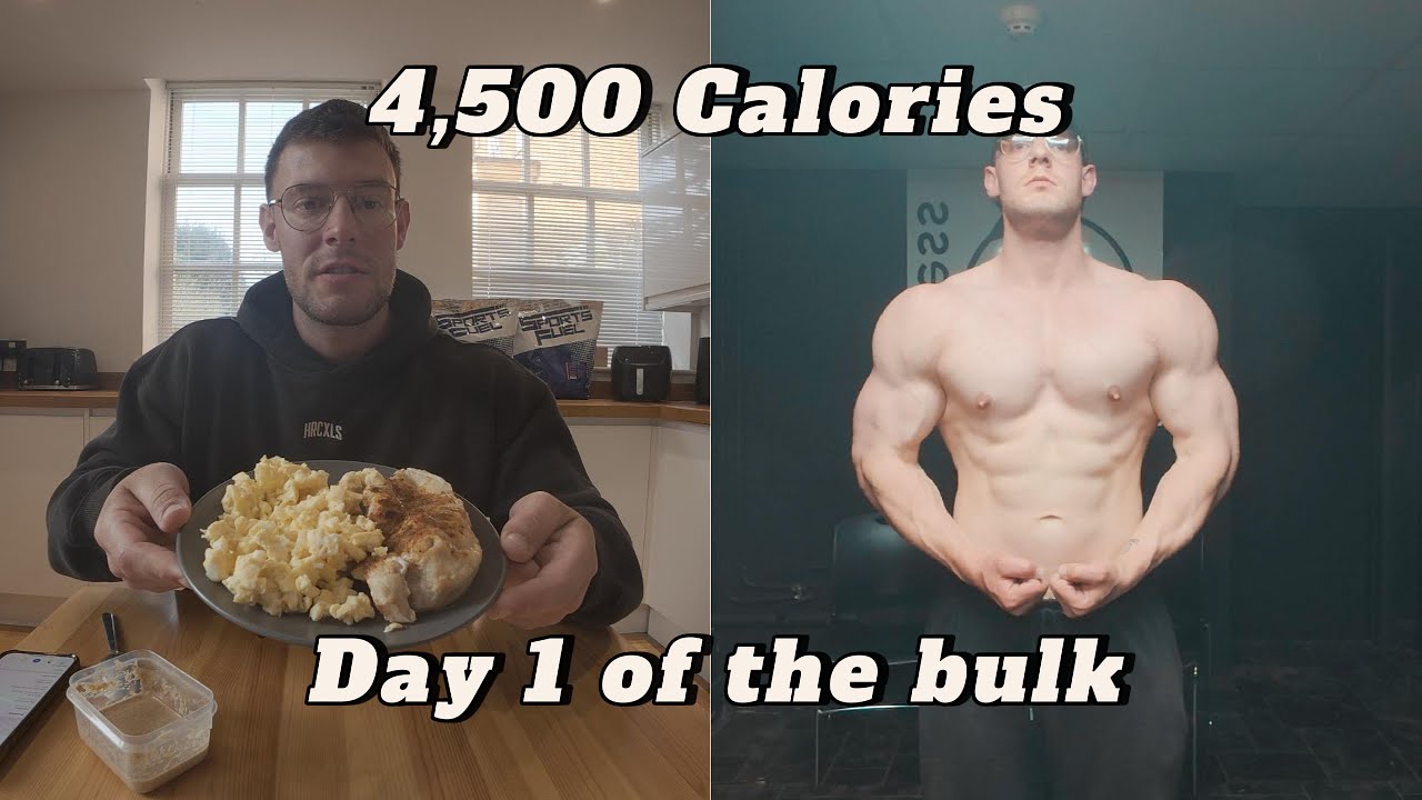 Full Day Of Eating | 4,500 Calories |The Summer Bulk Begins! 