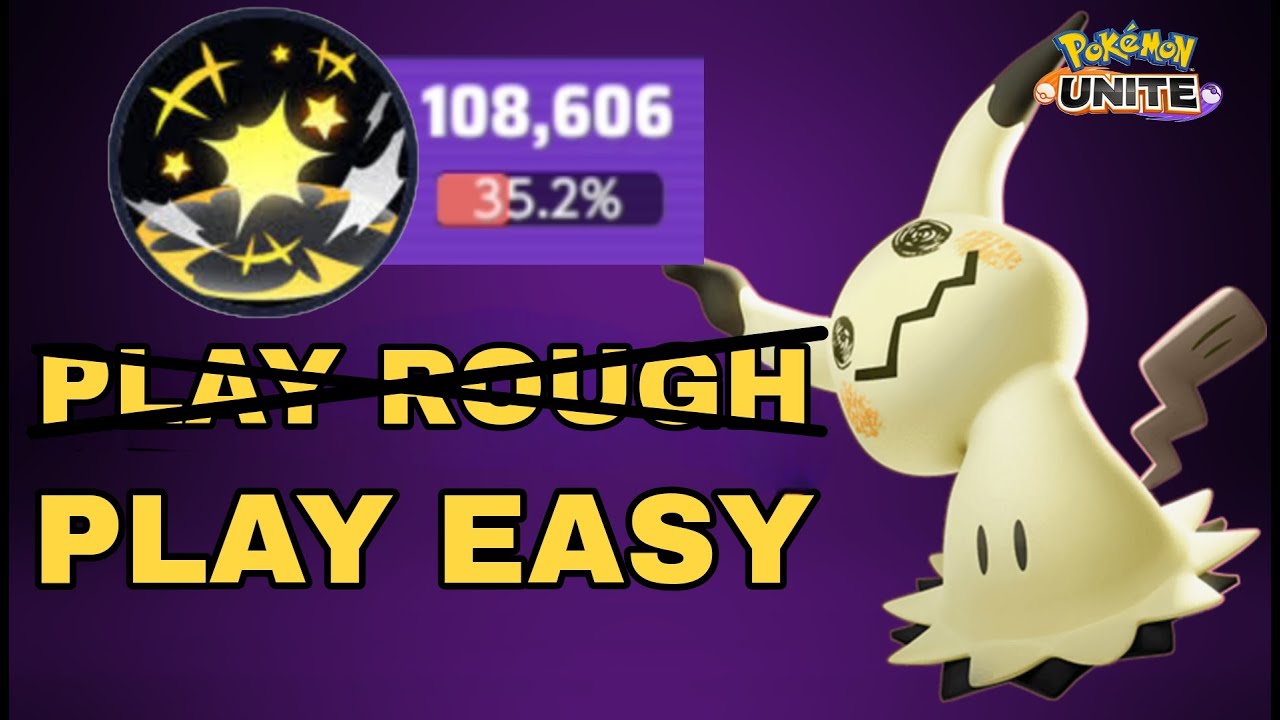 Play Rough Pokemon PLAY ROUGH MIMIKYU easily destroys enemies with NO COUNTERPLAY ...