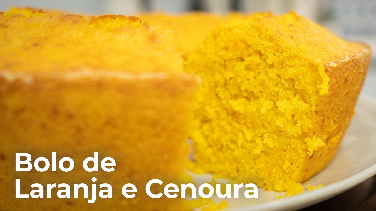 O Bolo de Laranja e Cenoura MAIS FOFINHO que Já Fiz! 🍊🥕