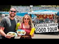 Ultimate mexican food tour  playa del carmen travel vlog  street tacos carnitas crickets  more