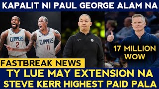 Steve Kerr ng GSW ang may pinaka mataas na SAHOD. CLIPPERS may target para ipalit kay PG13