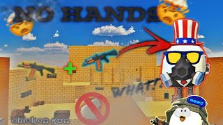 No Hands?!😦|Chicken Gun Funny Moments🐓