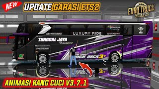 KODENAME GARASI ETS2 ANIMASI KANG CUCI BUSSID V3.7.1 | BUS SIMULATOR INDONESIA